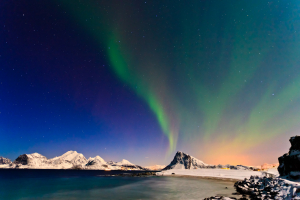 Nordlicht auf den Lofoten
