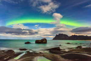 Nordlicht auf den Lofoten
