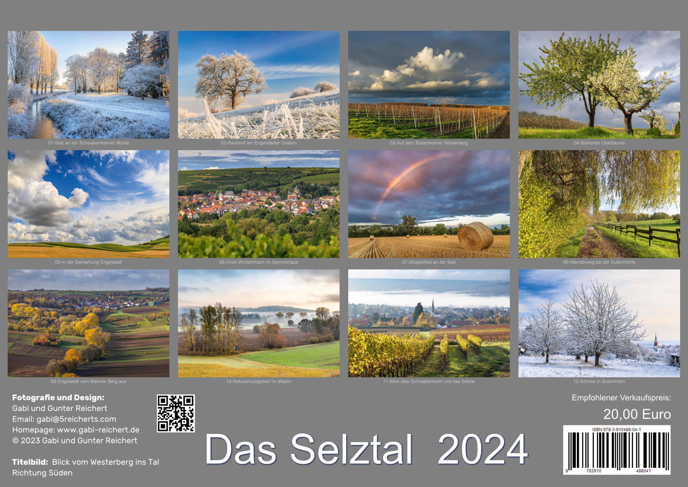 Selztal Kalender 2024 - Rückblatt Selztal Kalender 2024 - Rückblatt